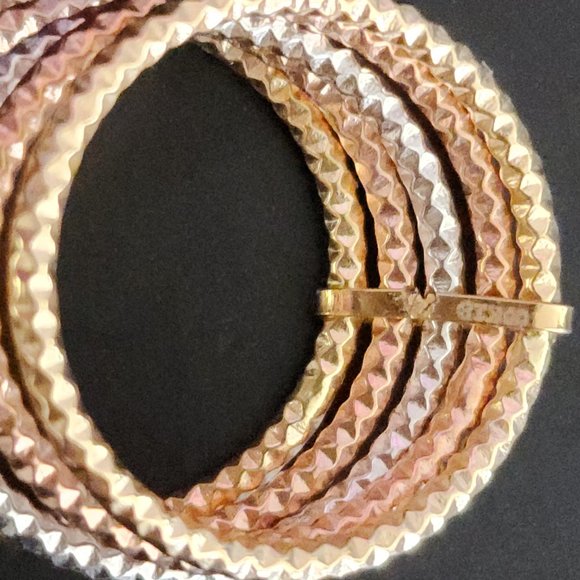 Textured stack Rings - Picture 15 of 15